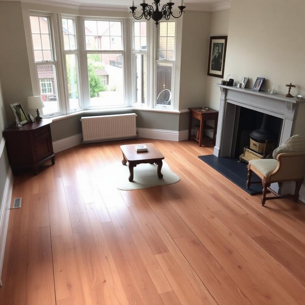 Restored original flooring in a Bromley Edwardian home