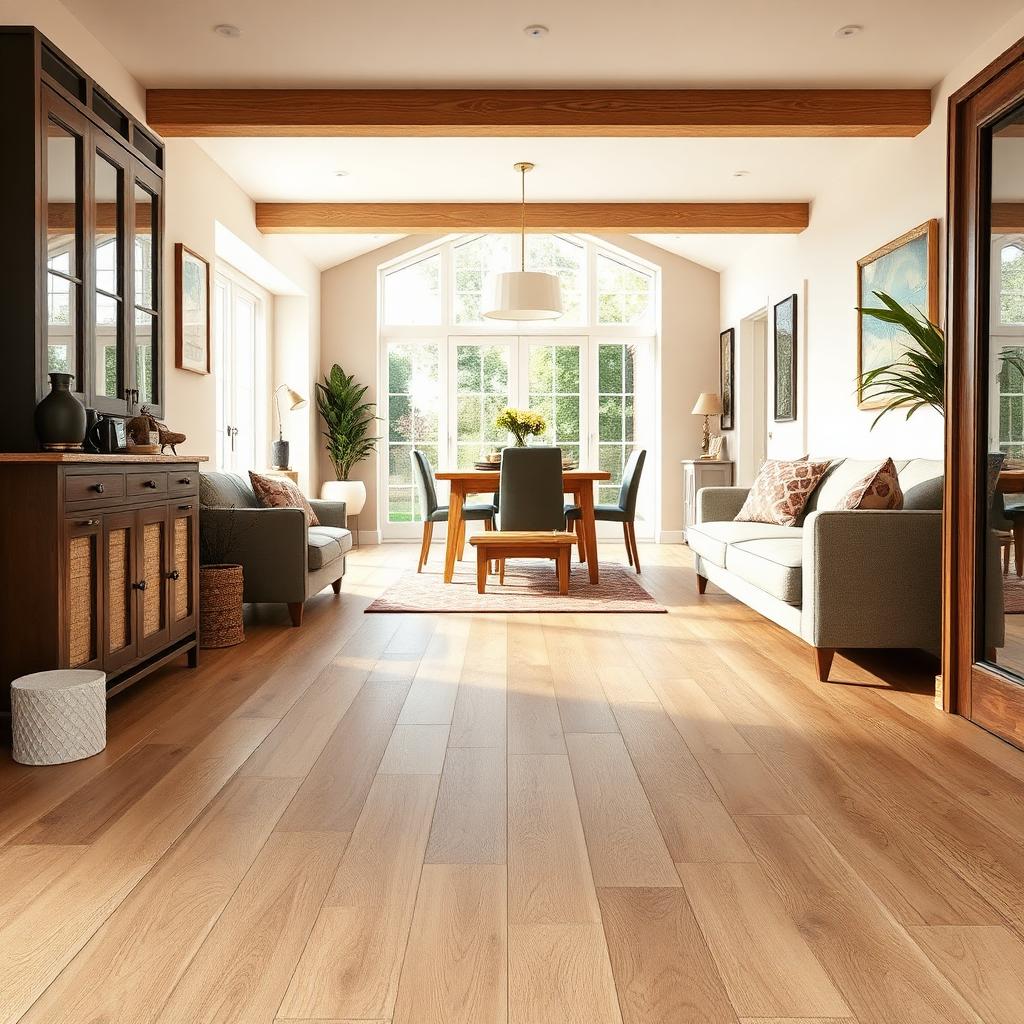 Slim click LVT flooring fitted in a Harlow home