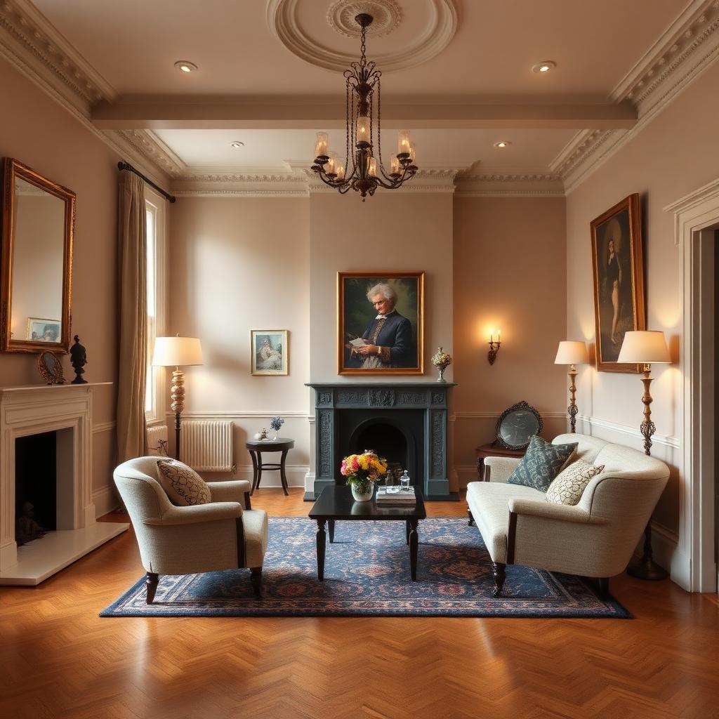 Premium engineered oak flooring fitted in a London home